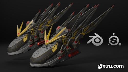 Udemy - Sci-Fi Sneaker Design in Blender