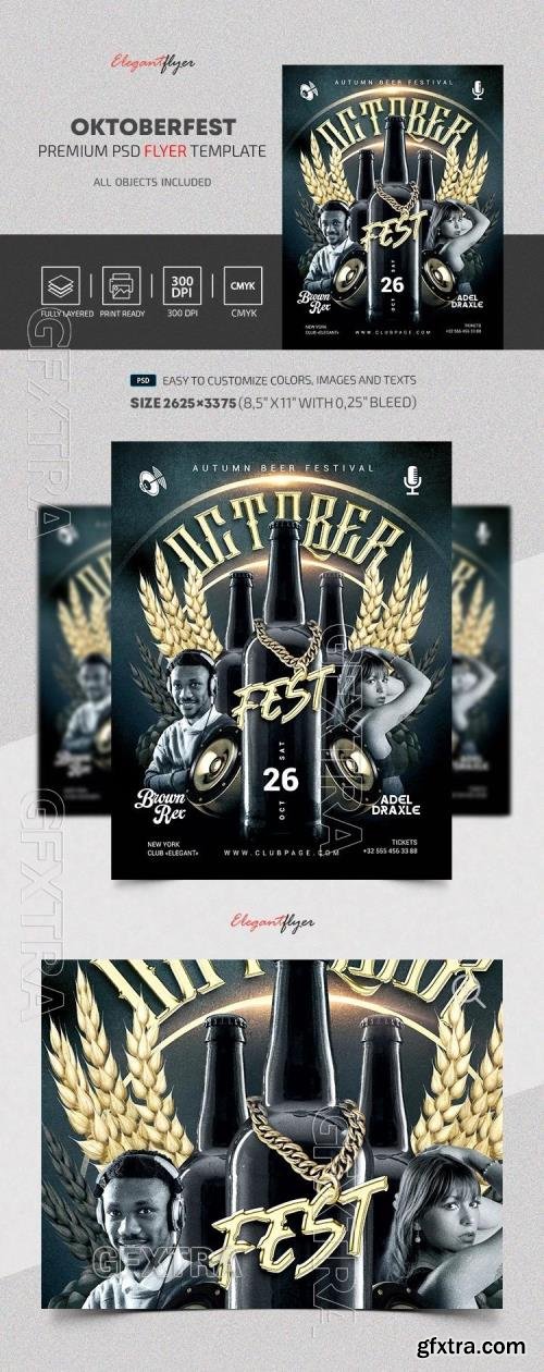 Oktoberfest Flyer - Premium Flyer template (PSD) Oktoberfest Flyer - Premium Flyer template (PSD)