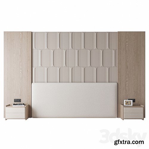 3dsky Pro - Headboard Wall 003