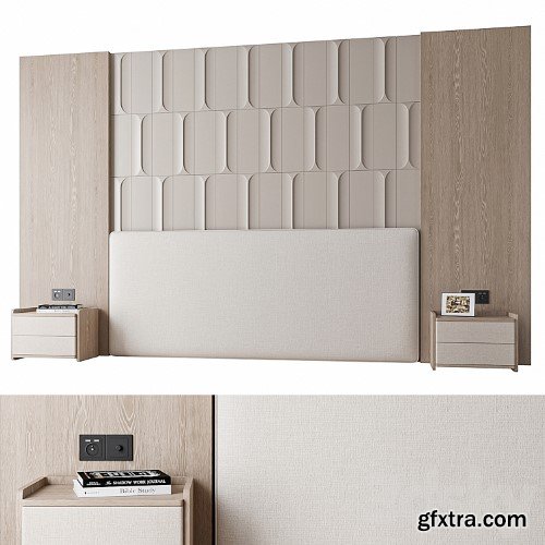 3dsky Pro - Headboard Wall 003