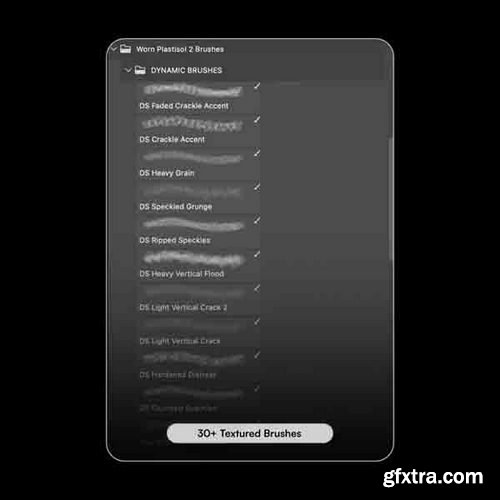 DoronSupply / Doron Studio - Worn Plastisol Texture Kit 02