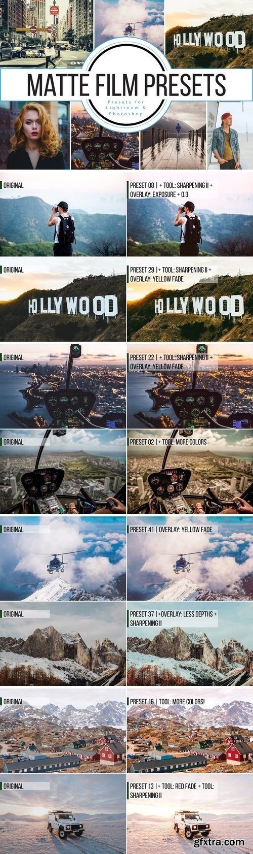 CM - 77+ Matte Lightroom & PS ACR Presets 2385950