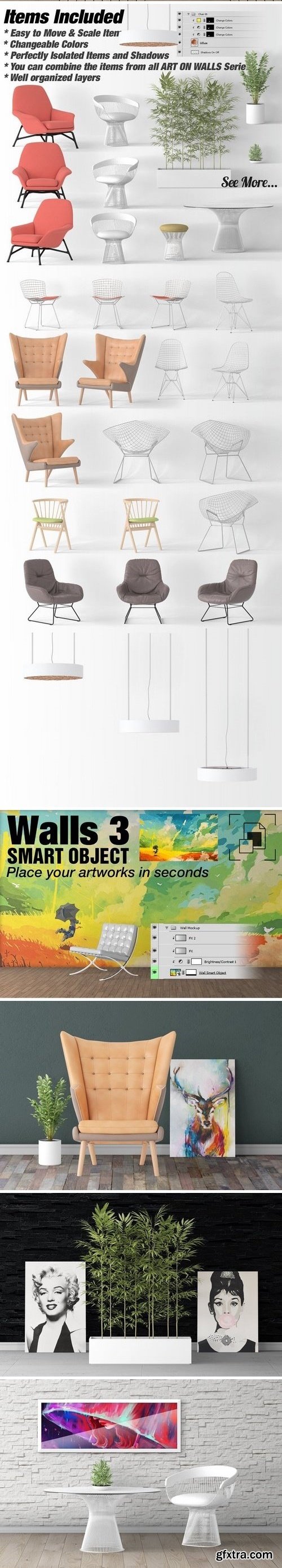 CM - Canvas Mockups - Frames Mockups v 63 1513797