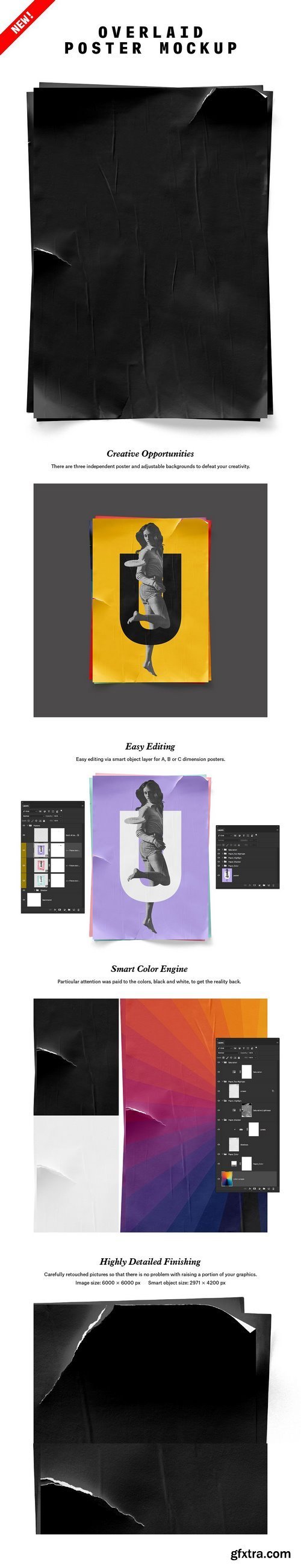 CM - Urban Poster Mockup Bundle 1418745