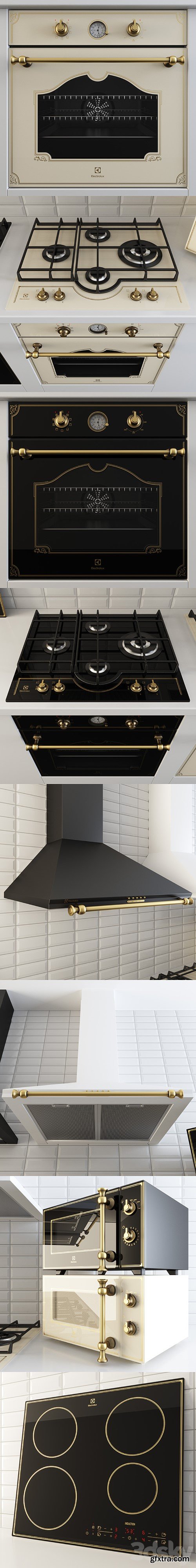 3dsky Pro - A set of Electrolux kitchen appliances