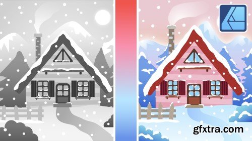 Skillshare - Drawing Vector Houses in Affinity Designer: Illustrate With Gradients