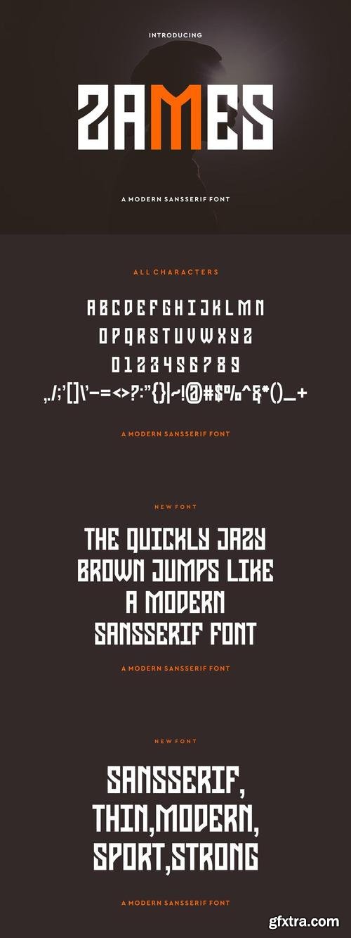 Zames Font