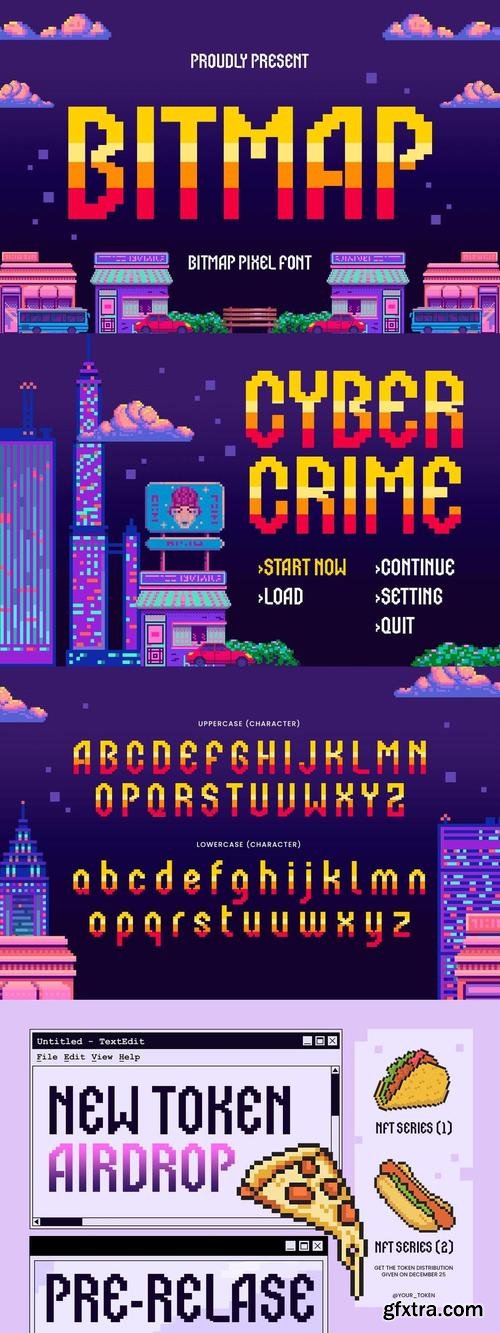 Bitmap - Pixel Font