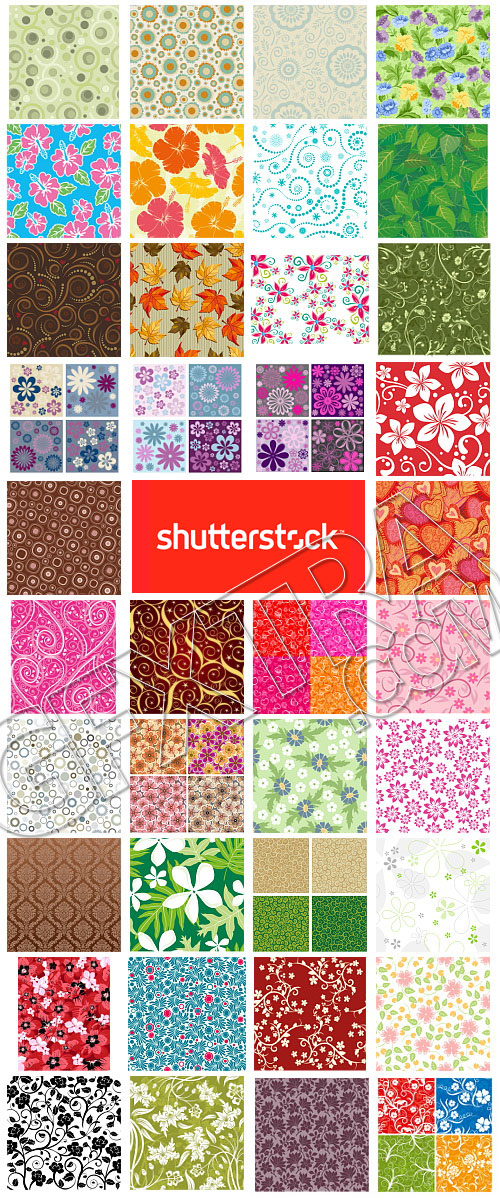 Seamless Patterns 48xEPS