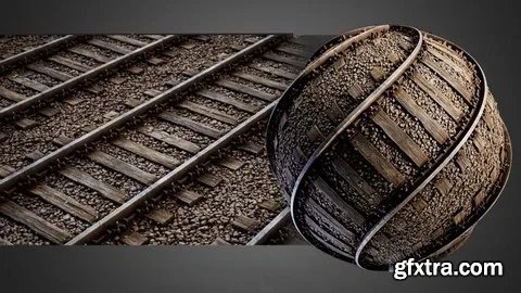 Udemy - Mastering Metal Railway With Pebbles - Substance Designer