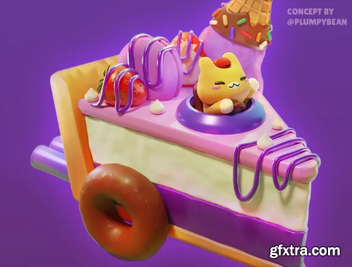 Class 101 - Create Cute 3D Illustration with Blender