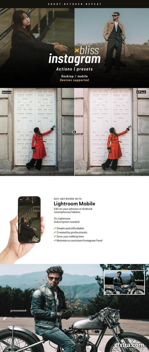 Instagram Bliss - Actions and presets