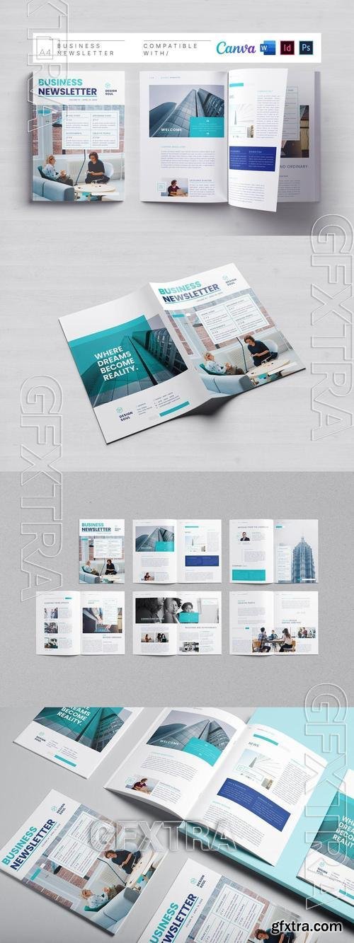Newsletter Template | Canva | Docx | ID | PSD YFLC8TN Newsletter Template | Canva | Docx | ID | PSD YFLC8TN