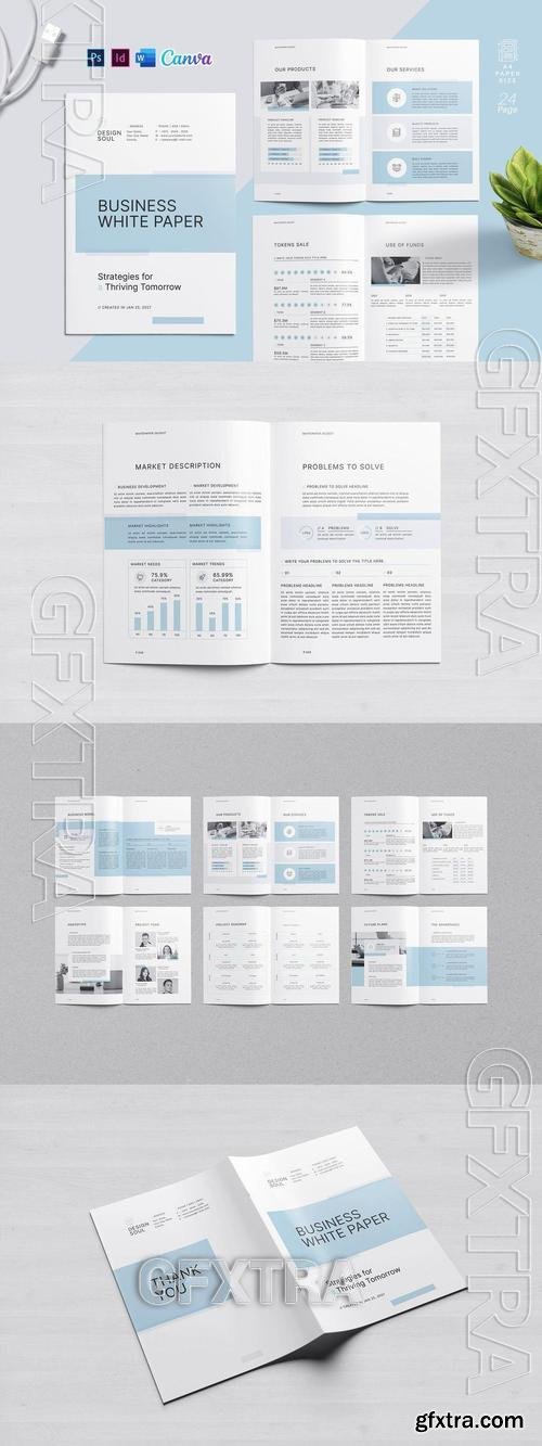 White Paper | Canva | Docx | ID | PSD 5GPC6BX