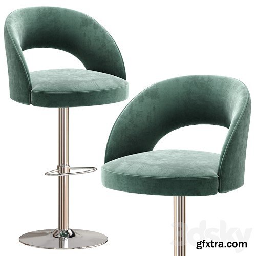 3dsky Pro - Bar Stool ANCHORAGE By Cazarina Interiors