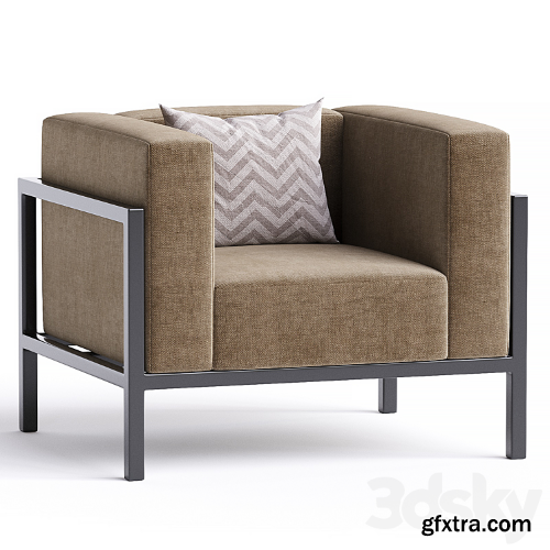 3dsky Pro - Landscape Club Outdoor Lounge Chair by Kettal