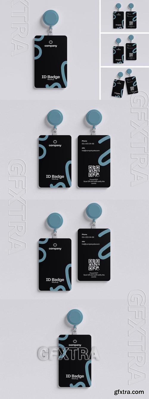 ID Badge Mockup BK5MG58 ID Badge Mockup BK5MG58