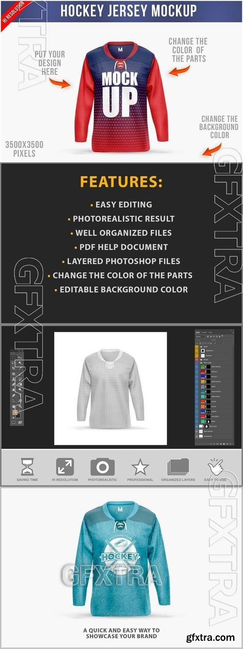 A Hockey Jersey Mockup A7NAKC3