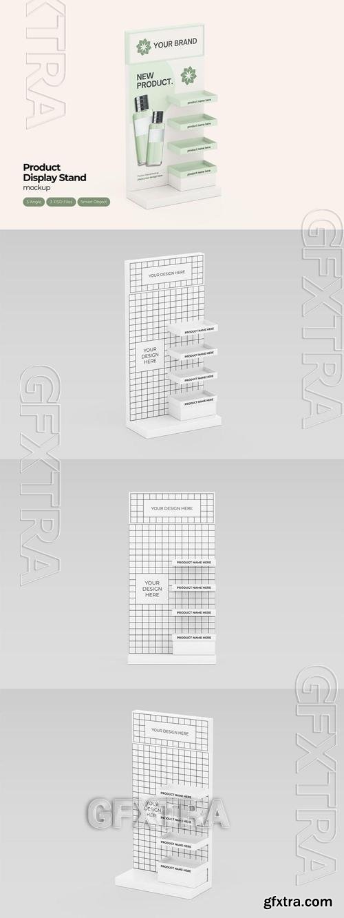 Product Display Stand Mockup EFVD44S