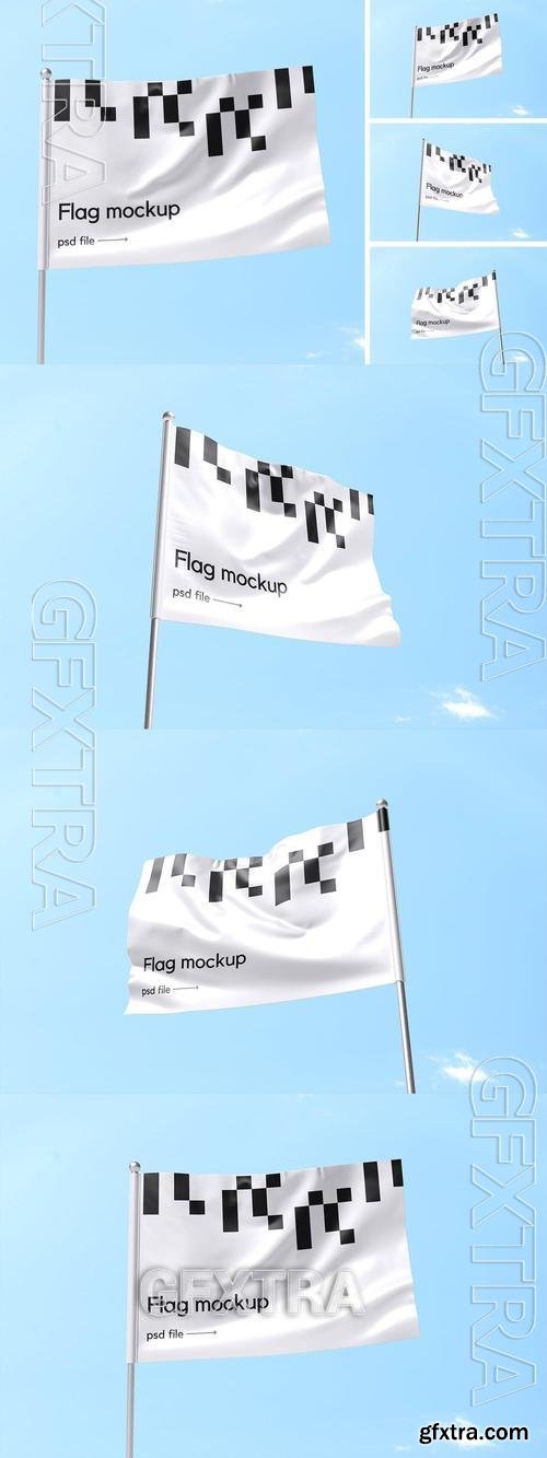 Flag Mockup 5CCK9ET