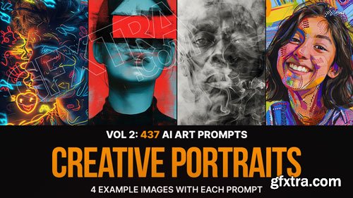 437 Midjourney Creative Portrait Prompts: Vol 2