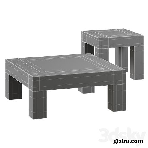 3dsky Pro - SOLID tables West Elm