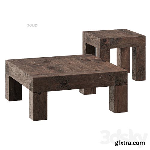 3dsky Pro - SOLID tables West Elm