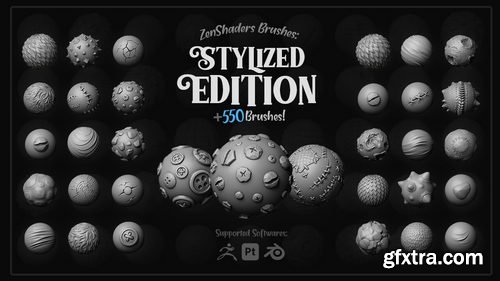 Artstation - ZenShaders Brushes: Stylized Edition