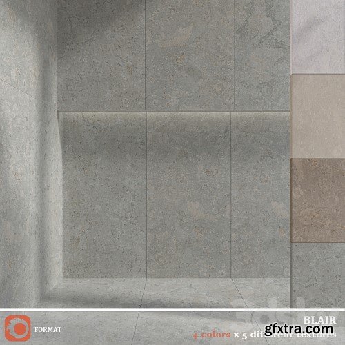 3dsky Pro - BLAIR graphite silver noce white