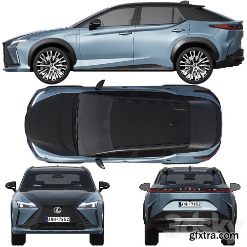 3dsky Pro - Lexus RZ 450e 2023