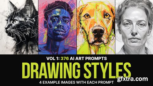 376 Midjourney Prompts For Drawing Styles