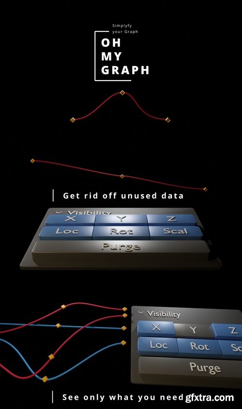 Blendermarket - Oh My Graph - Graph Editor Addon v2.1.0