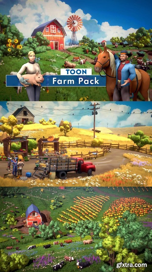 Unity Assetstore - Toon Farm Pack v1.0.0