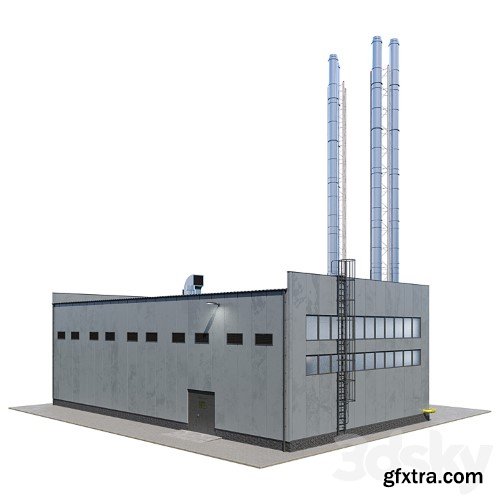 3dsky Pro - boiler house