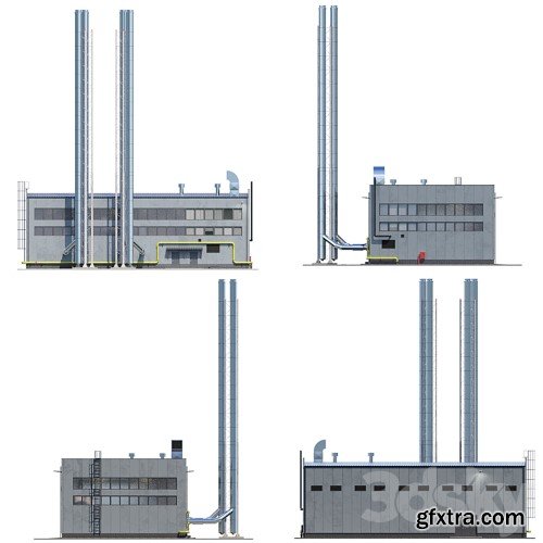 3dsky Pro - boiler house