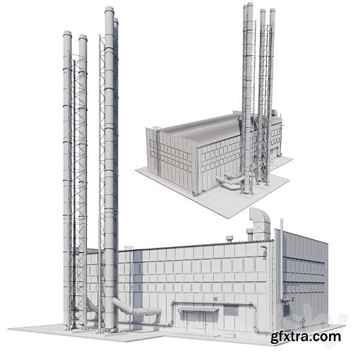 3dsky Pro - boiler house