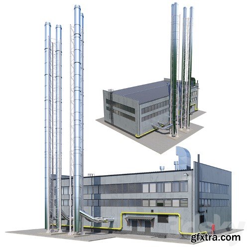3dsky Pro - boiler house