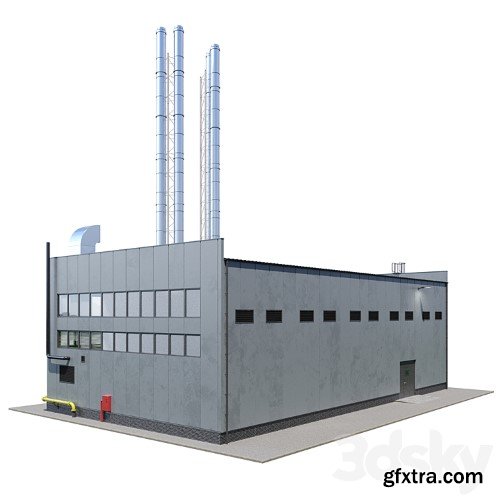3dsky Pro - boiler house