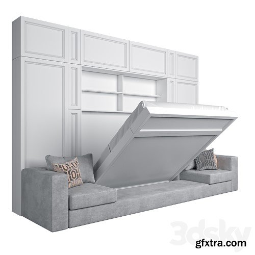 3dsky Pro - Olissys convertible wardrobe