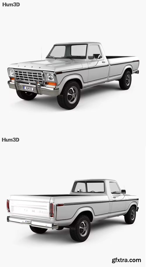 Ford F150 1978 3D Model