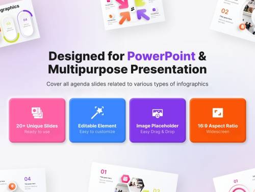 'Agenda Infographic PowerPoint Presentation Template'