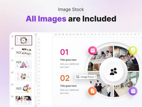 'Agenda Infographic PowerPoint Presentation Template'