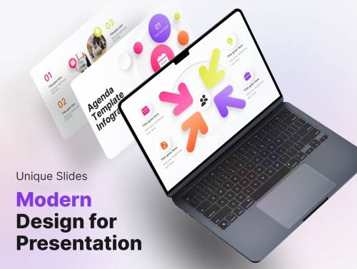 'Agenda Infographic PowerPoint Presentation Template'
