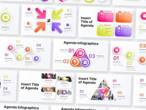 'Agenda Infographic PowerPoint Presentation Template'