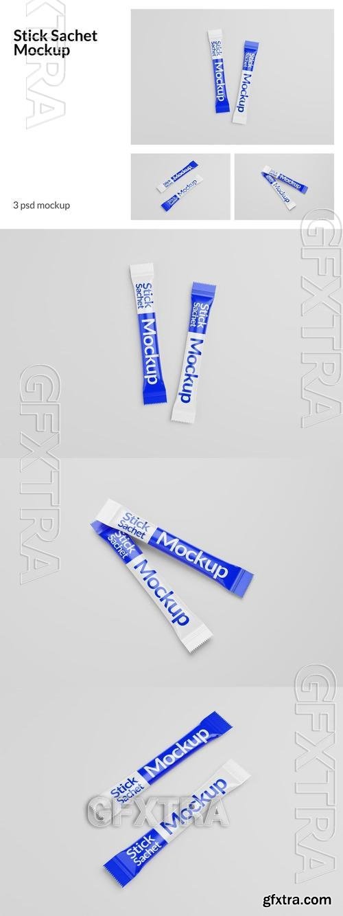 Stick Sachet Mockup P2WGXN3