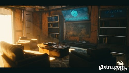 Fab - CyberPunked Cyberpunk / Sci - Fi Apartment Interior Environment Kitbash (4.21+)
