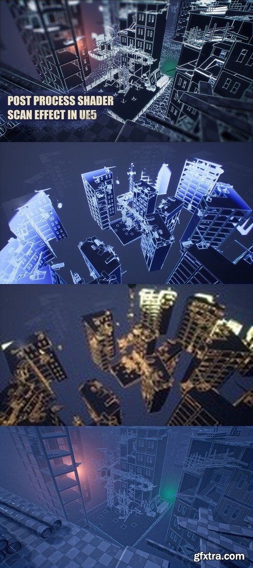 Post Process Shader - Scan Effect v5.0+