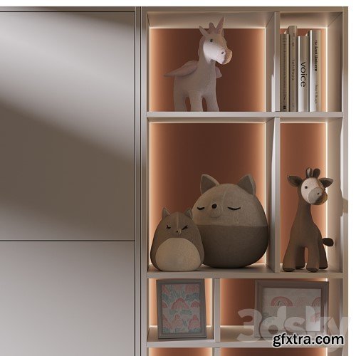 3dsky Pro - Kids Furniture Composition | 8