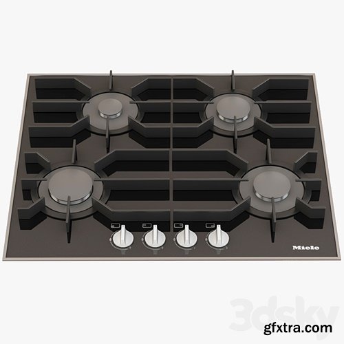 3dsky Pro - Miele KM 3010 LP Gas Cooktop