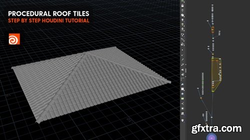 Cgside - Procedural Roof Tiles in Houdini